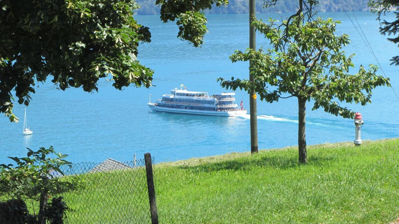 Bahnhofli Faulensee Exteriér fotografie